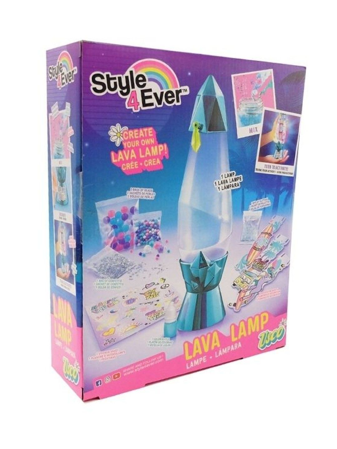 Style 4 Ever DIY Unicorn Lava Lamp