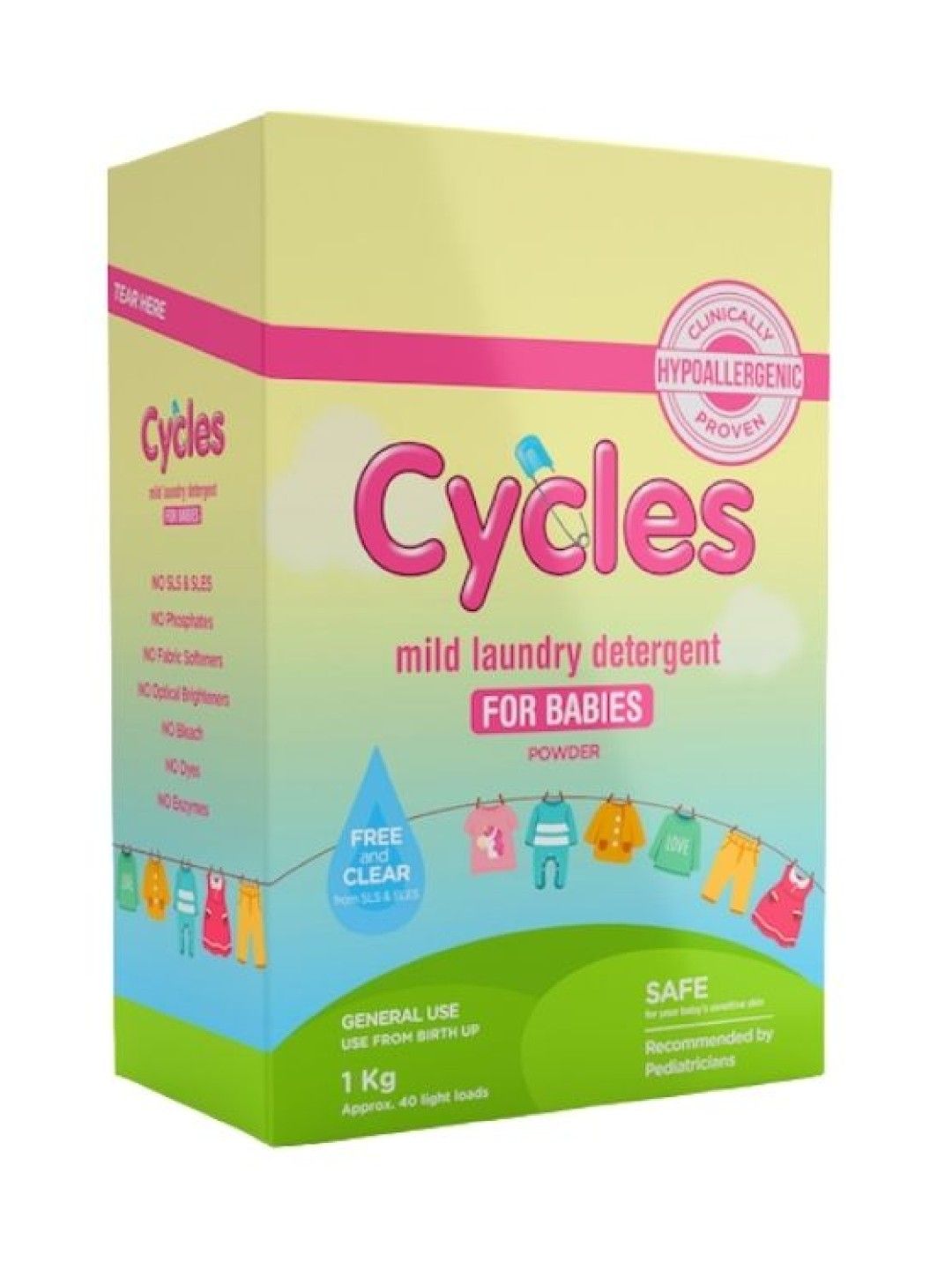 Mild Laundry Detergent Powder 1KG
