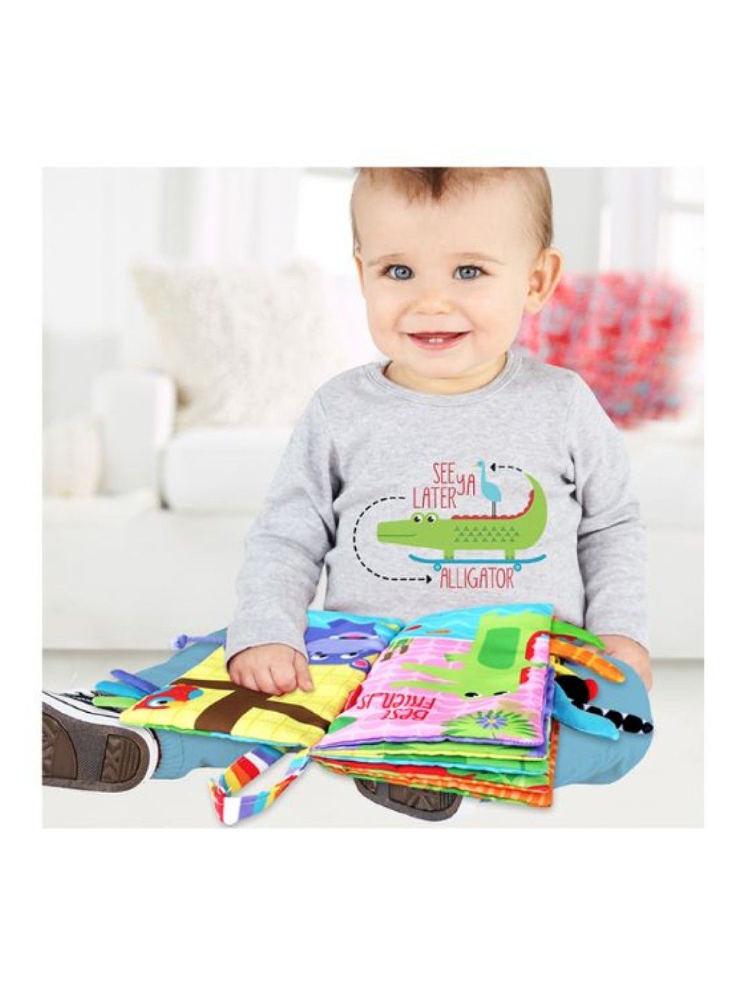 Colorful Animal Cloth Book