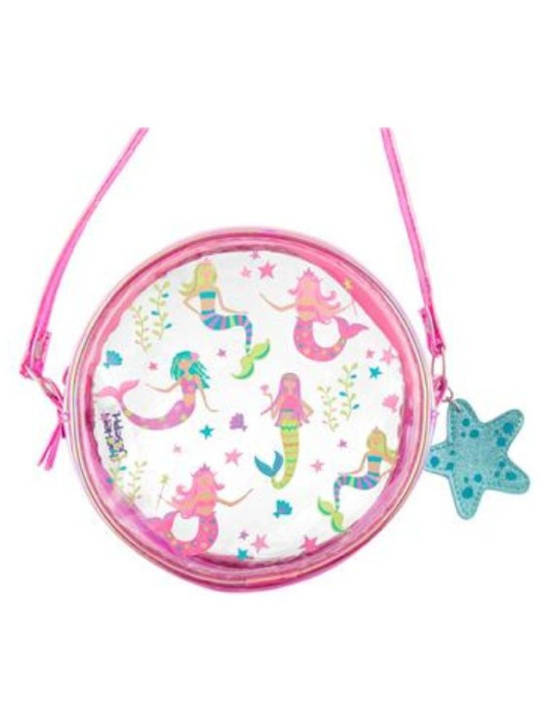 Clear Iridescent Crossbody Purse
