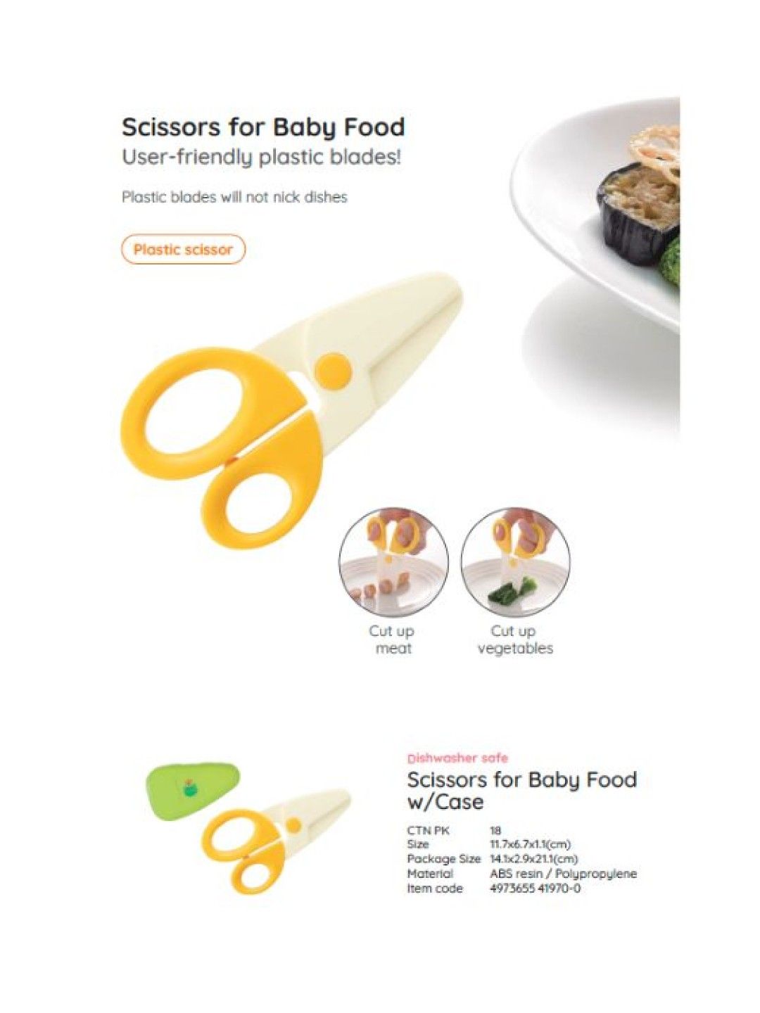 Baby Food Scissors