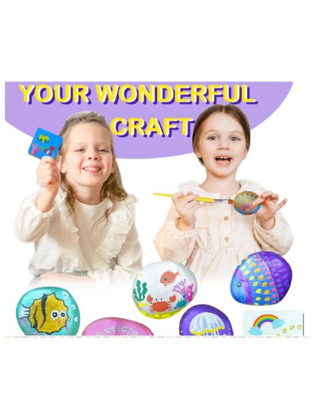 Rock Painting Kit by Toteeandco