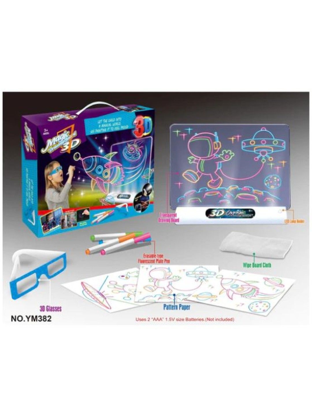 3D Magic Drawing Board