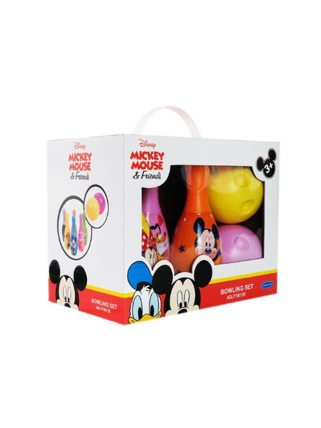 Mickey Mouse Pins & Strikes Bowling Set