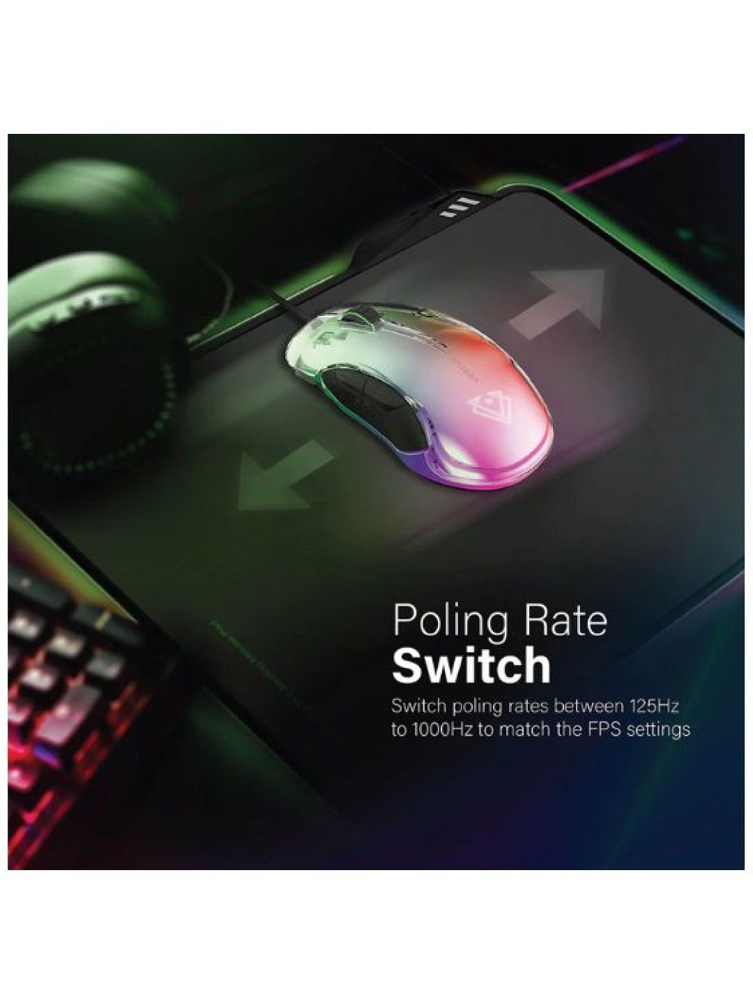 PHOENIX Extreme Performance Professional Gaming LumiFlux Mouse