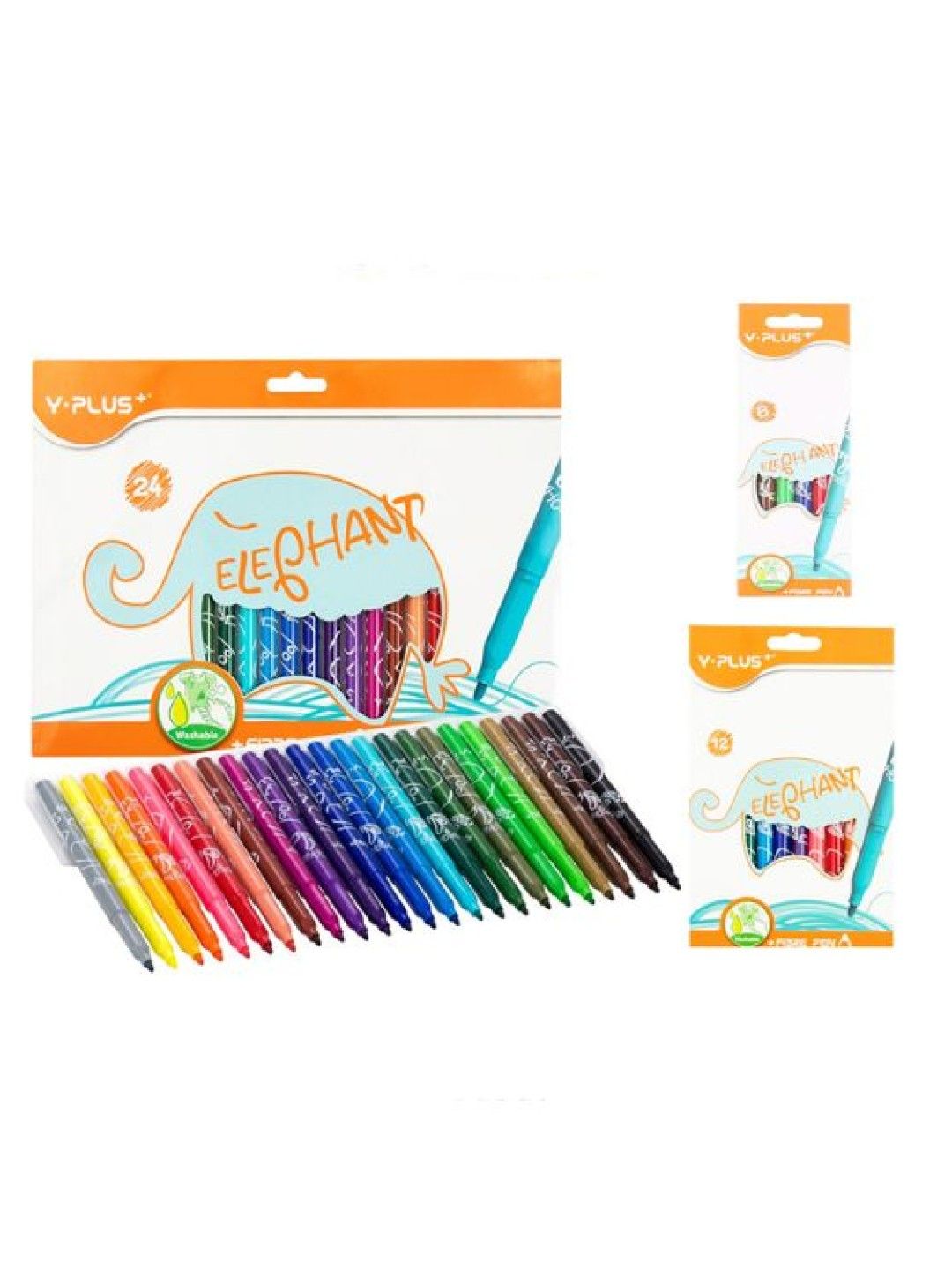 Elephant Fibre Pen (6 Colors)