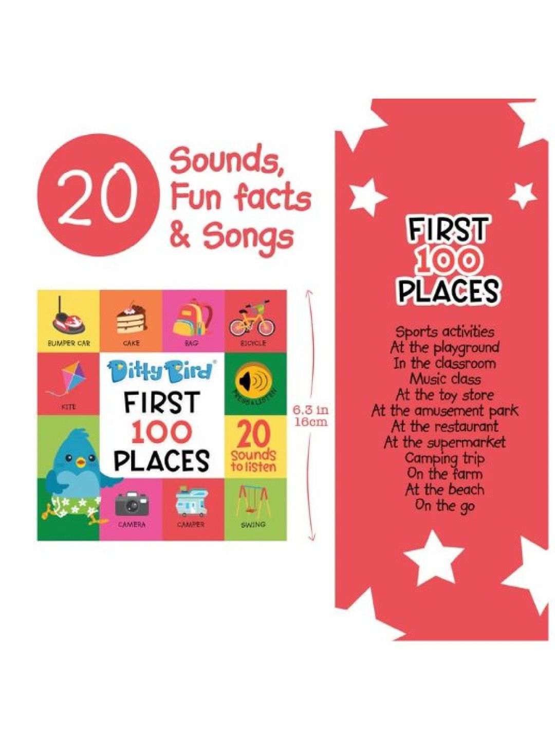 First 100 Places Sound Book