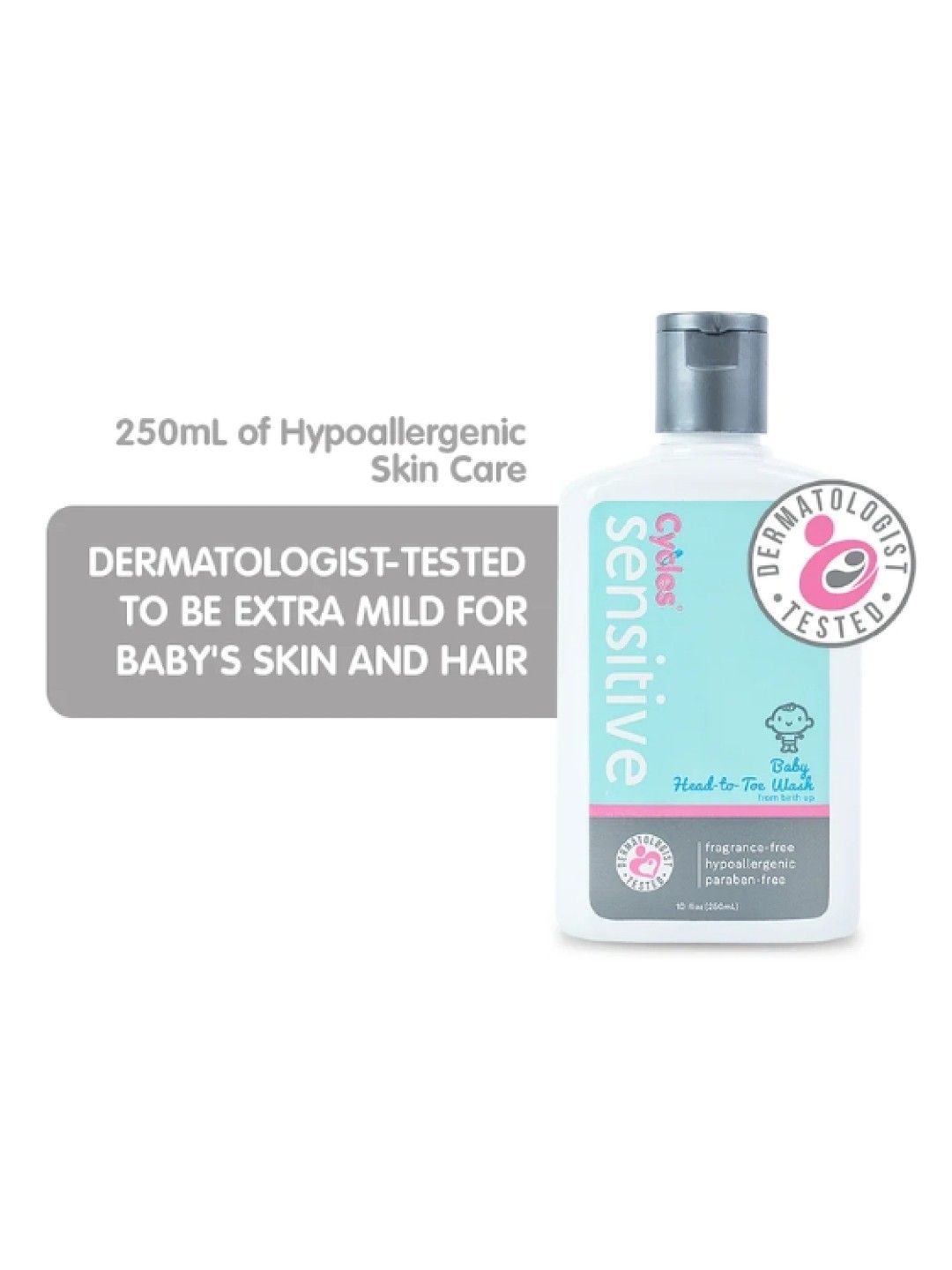 Sensitive Baby Head to Toe Wash (250ml)