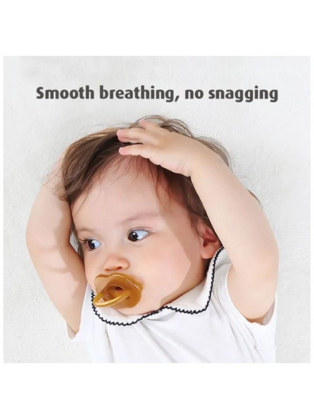 Nano Brown Newborn Baby Pacifier Day and Night