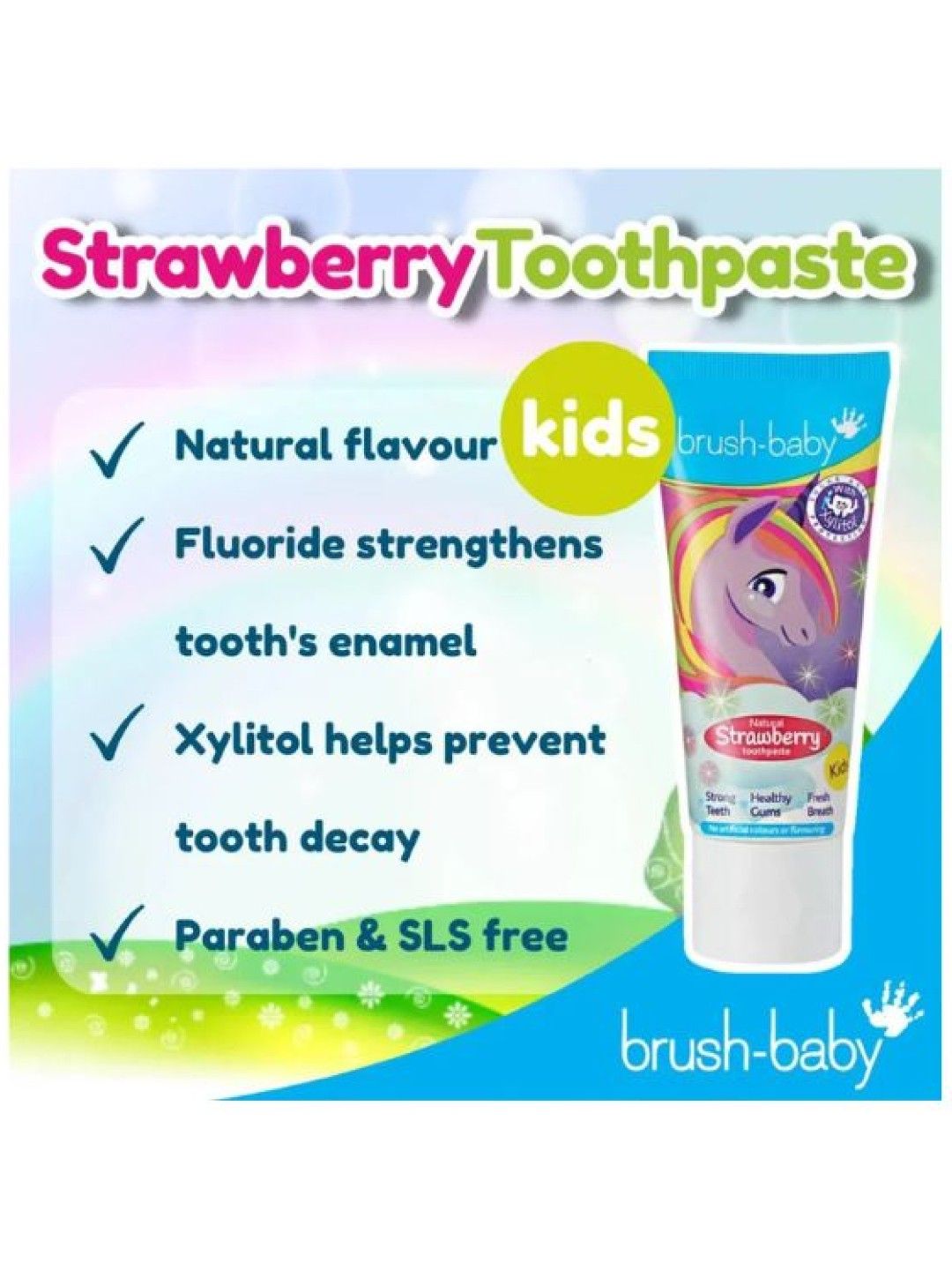 Kids Strawberry Toothpaste (50ml)