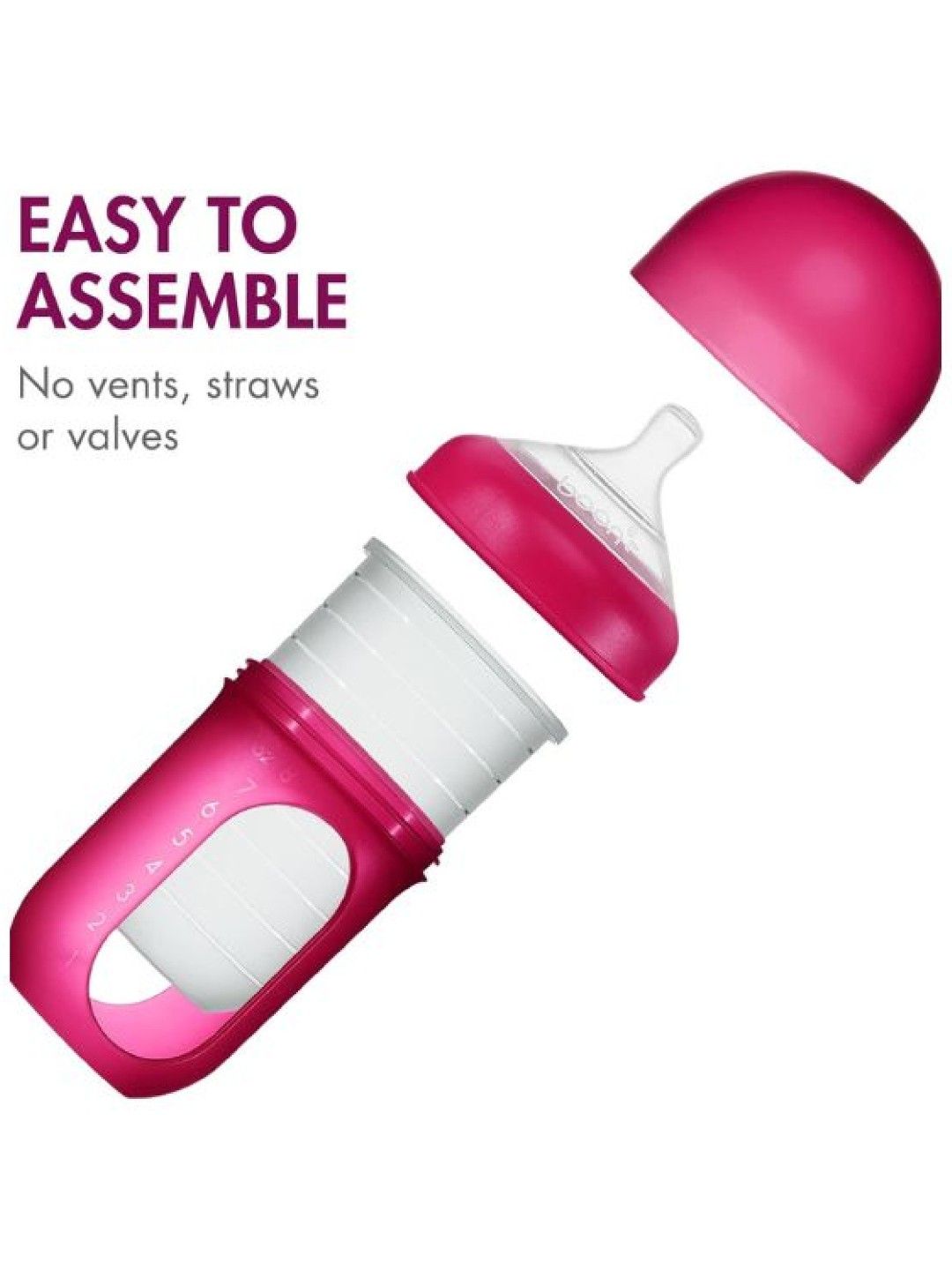 NURSH Silicone Pouch Bottle 8oz / 236ml (3-Pack)