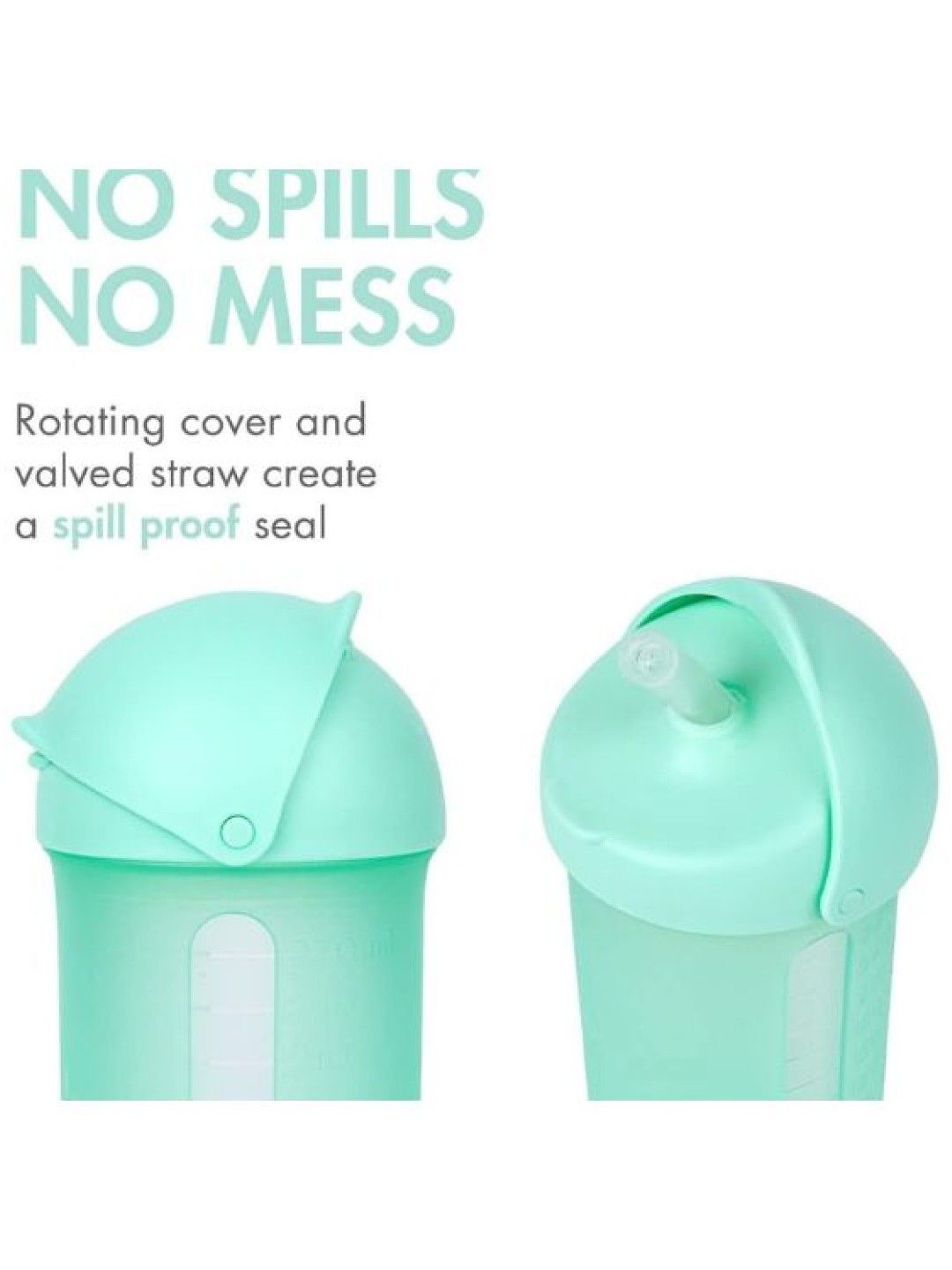 SWIG Spill Proof Silicone Straw Cup 9oz / 266ml