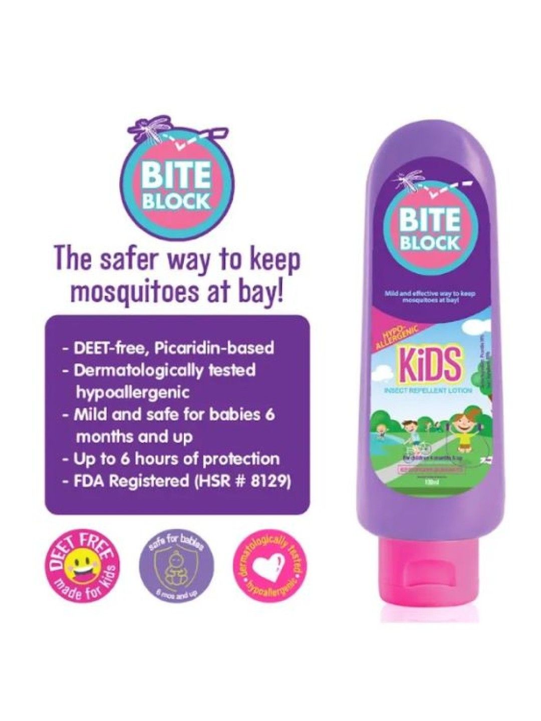 Kids Insect Repellent Lotion (100ml) Bundle of 2