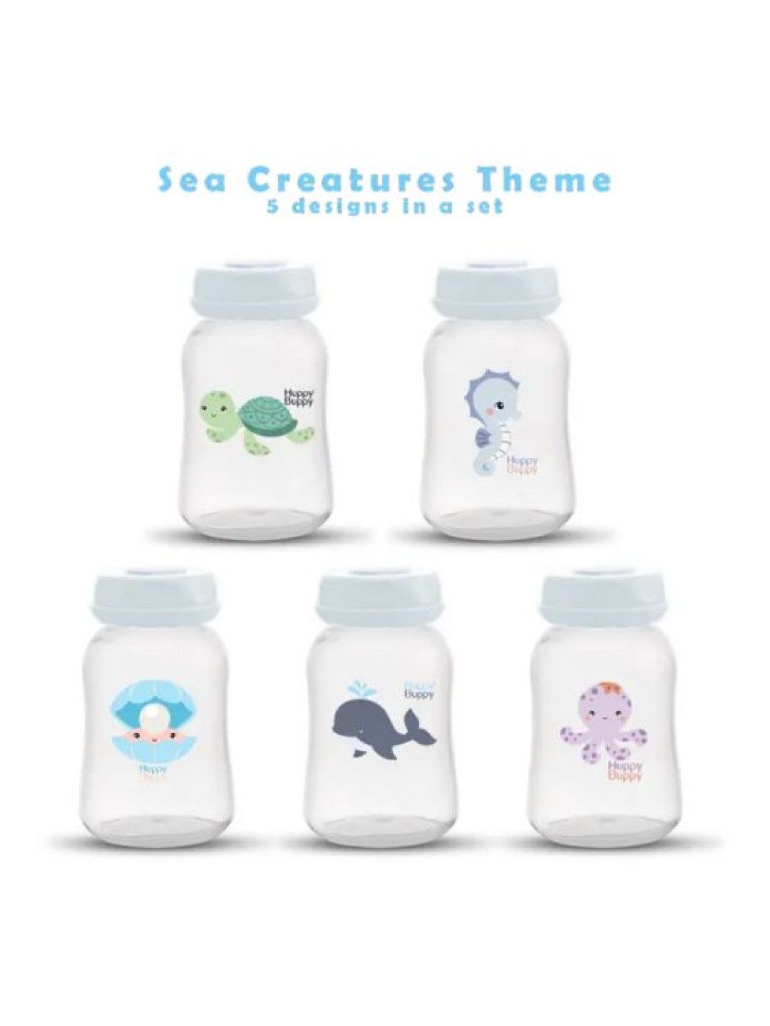 Breastmilk Storage Bottle - Standard Neck 5oz (10pcs)