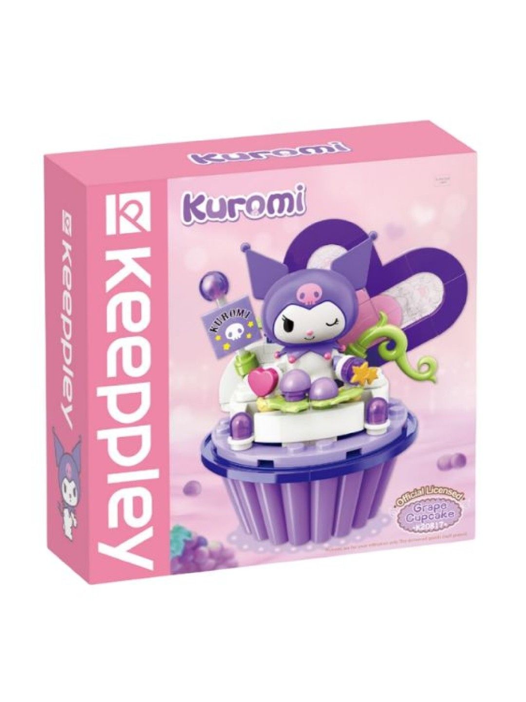 Kuromi Grape Cupcake
