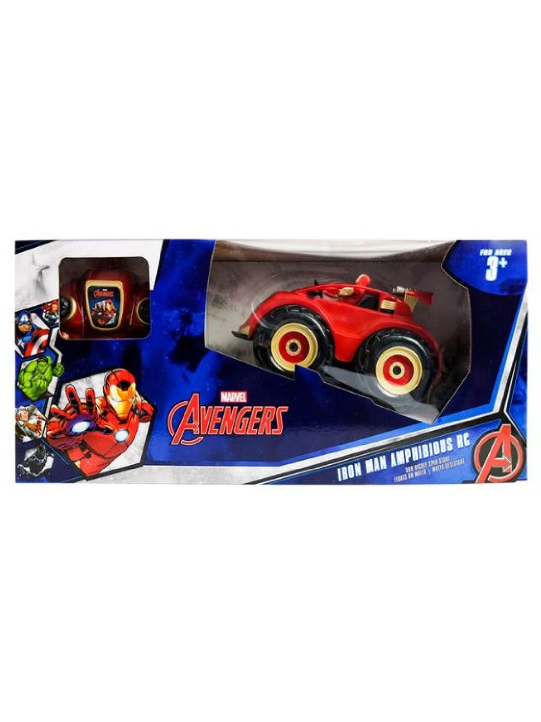 Avengers Iron Man 360 Degree Spin Amphibious Remote Control Car