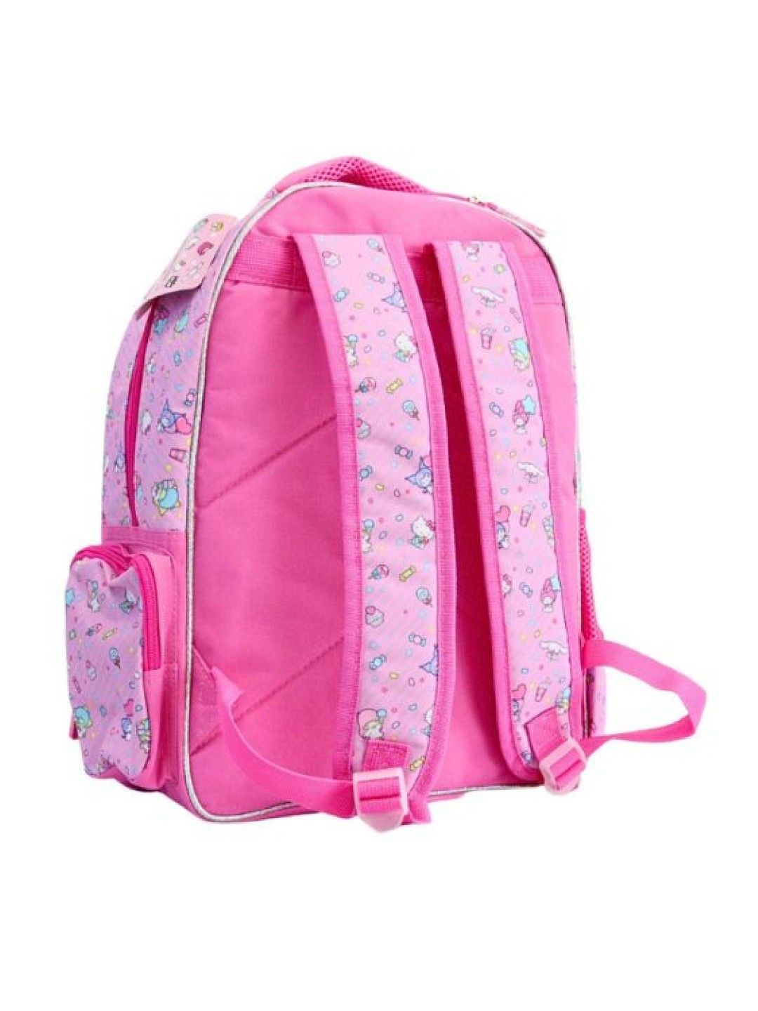 Amusement Park 16inches School Backpack with Rain Hood