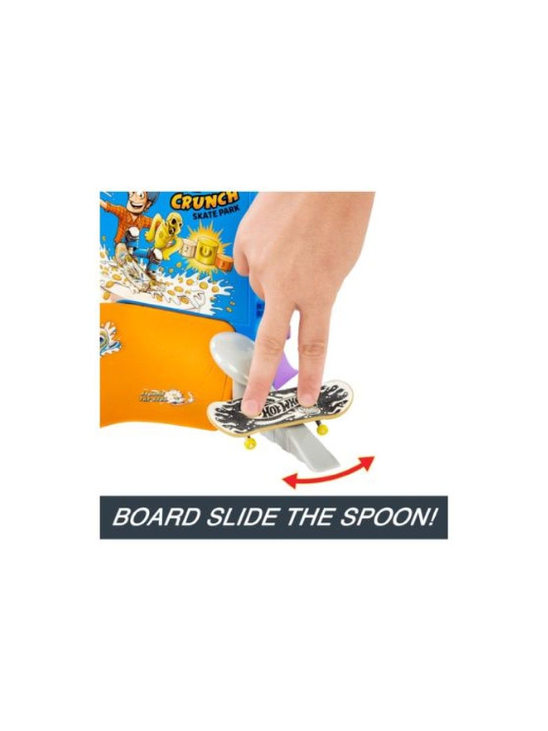 Skate Tony Hawk Cereal Skate Bowl Fingerboard Set