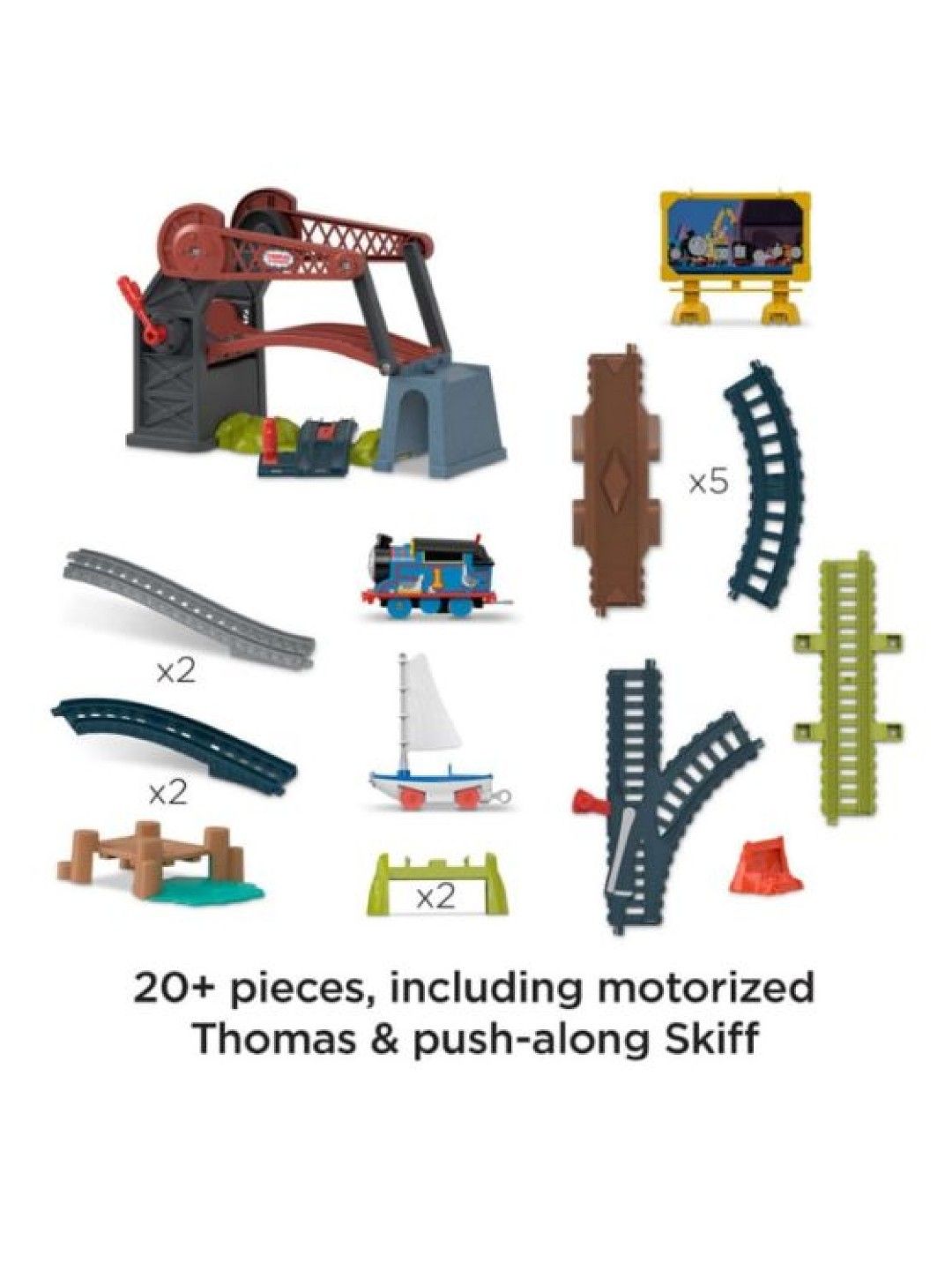 Bridge Lift Thomas And Skiff