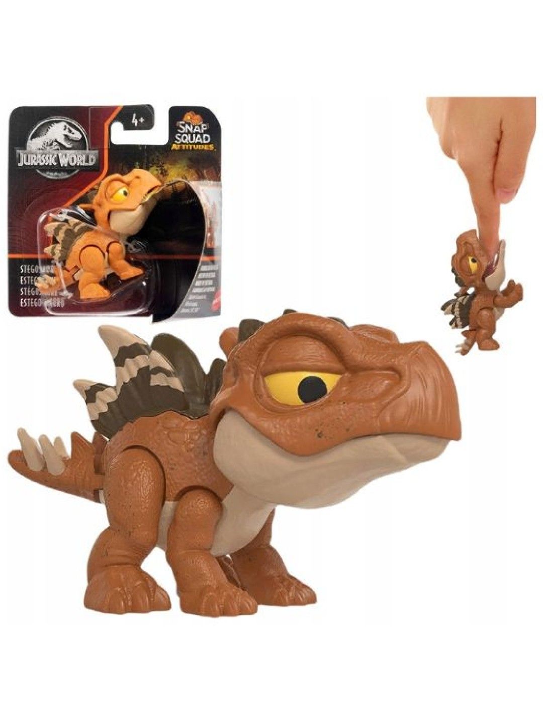 Snap Squad Attitudes Stegosaurus Dinosaur