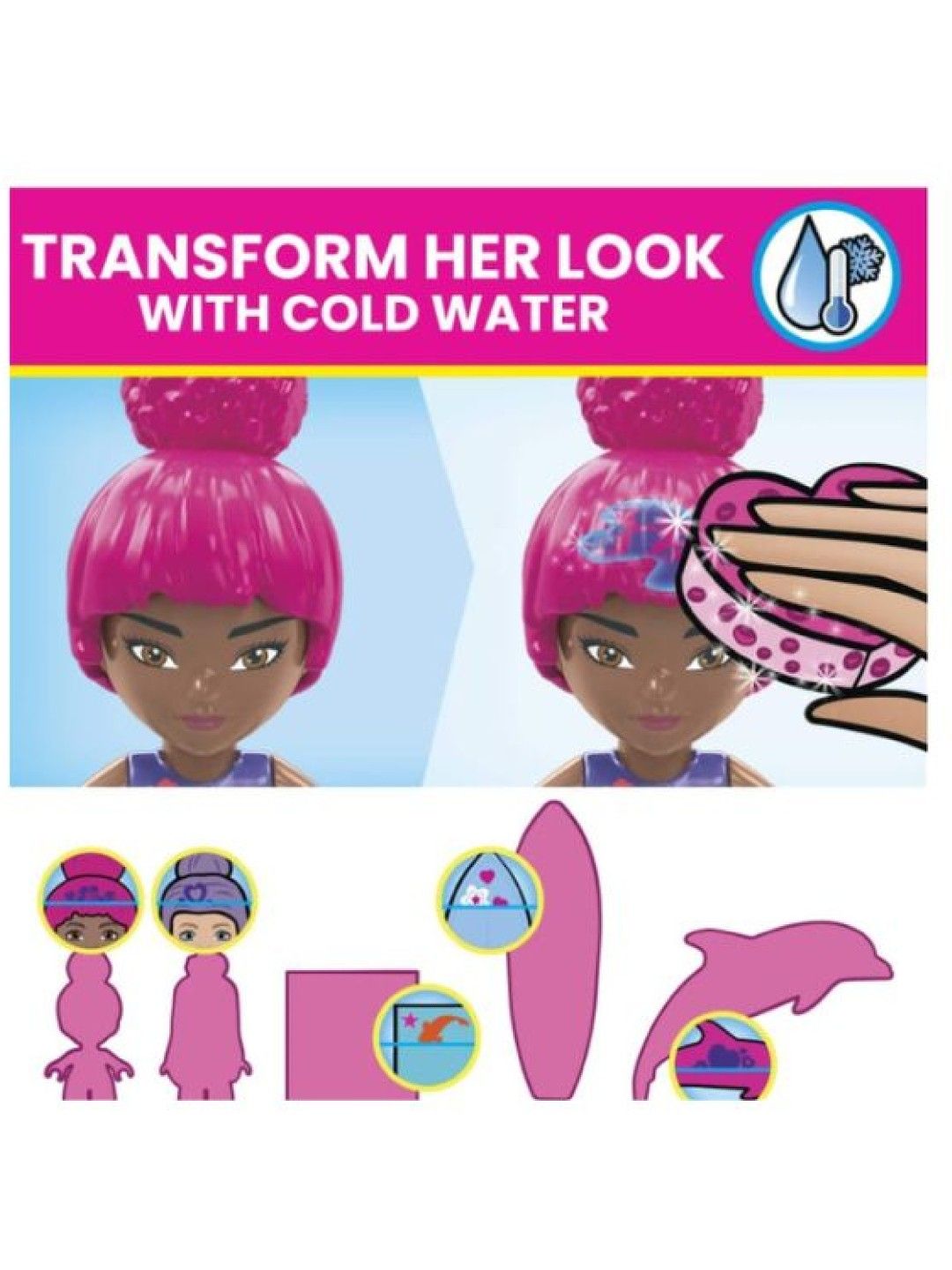 Barbie Color Reveal Dolphin Exploration