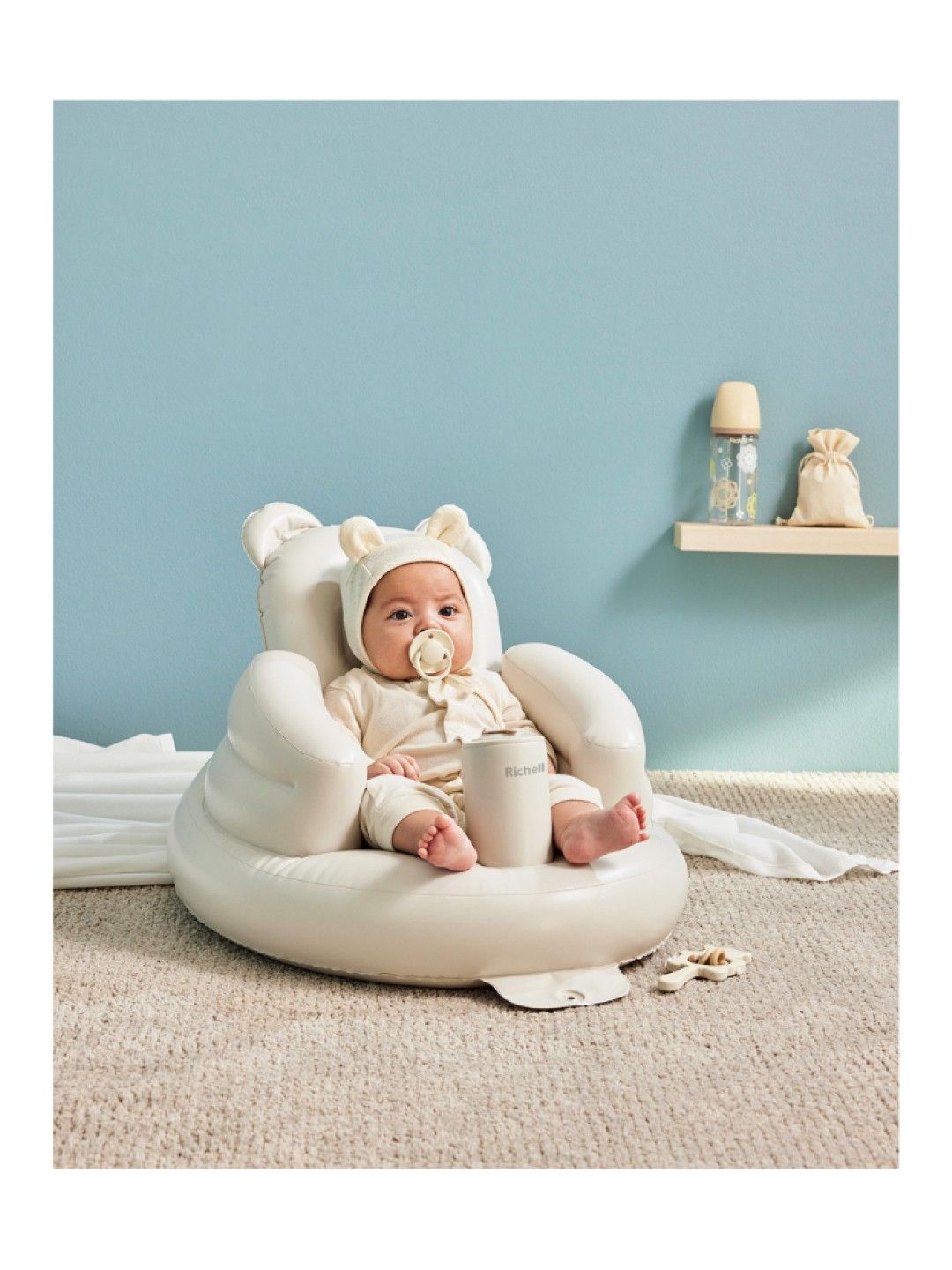 Inflatable Reclining Soft Baby Chair