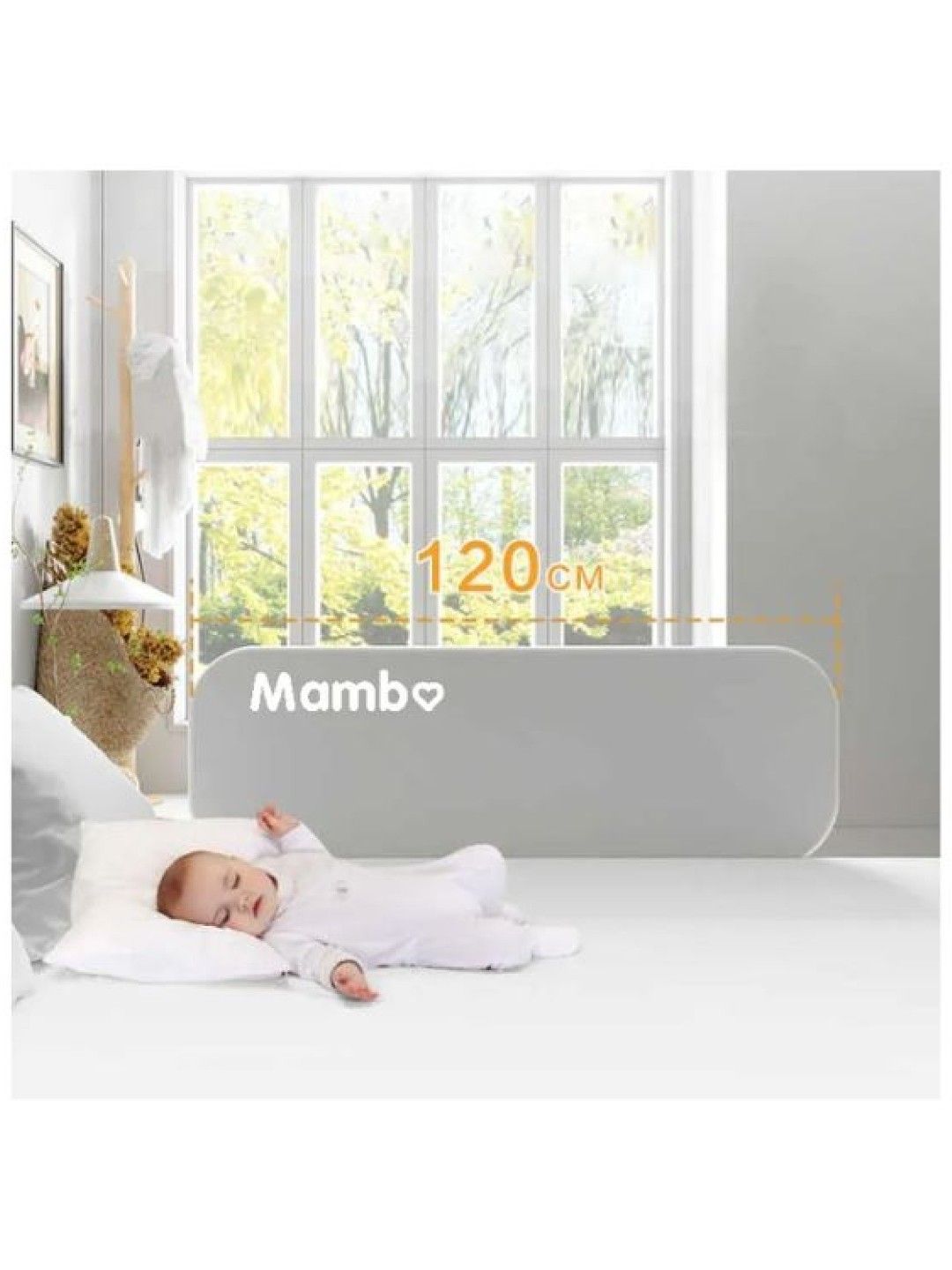Foldable Bed Rail (1.2m)