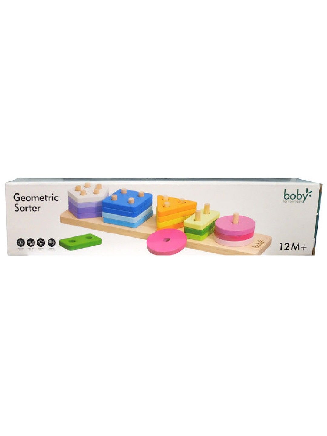 Wooden Geometric Sorter