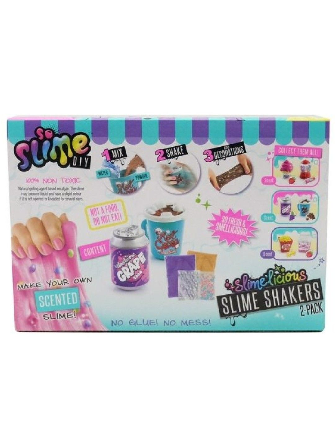So Slime DIY Scented Slimelicious 2 Pack Assortment (Random)
