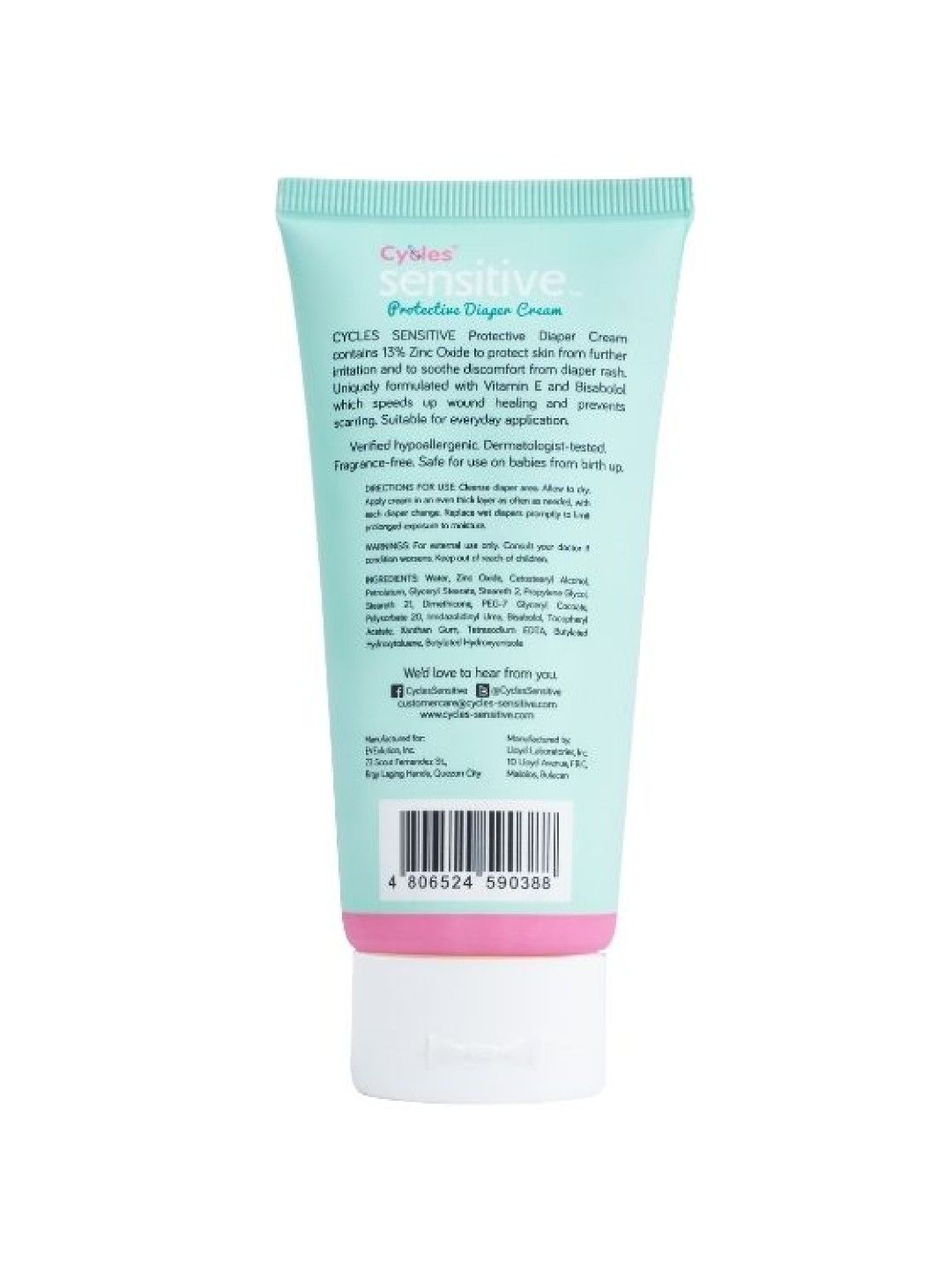Sensitive Protective Diaper Cream 80G