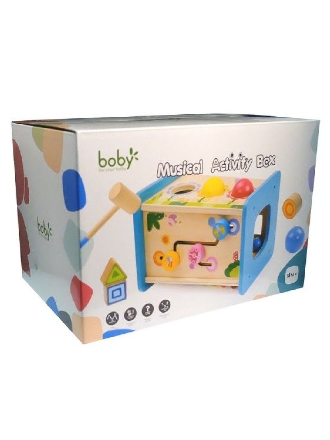 Wooden Musical Activity Box