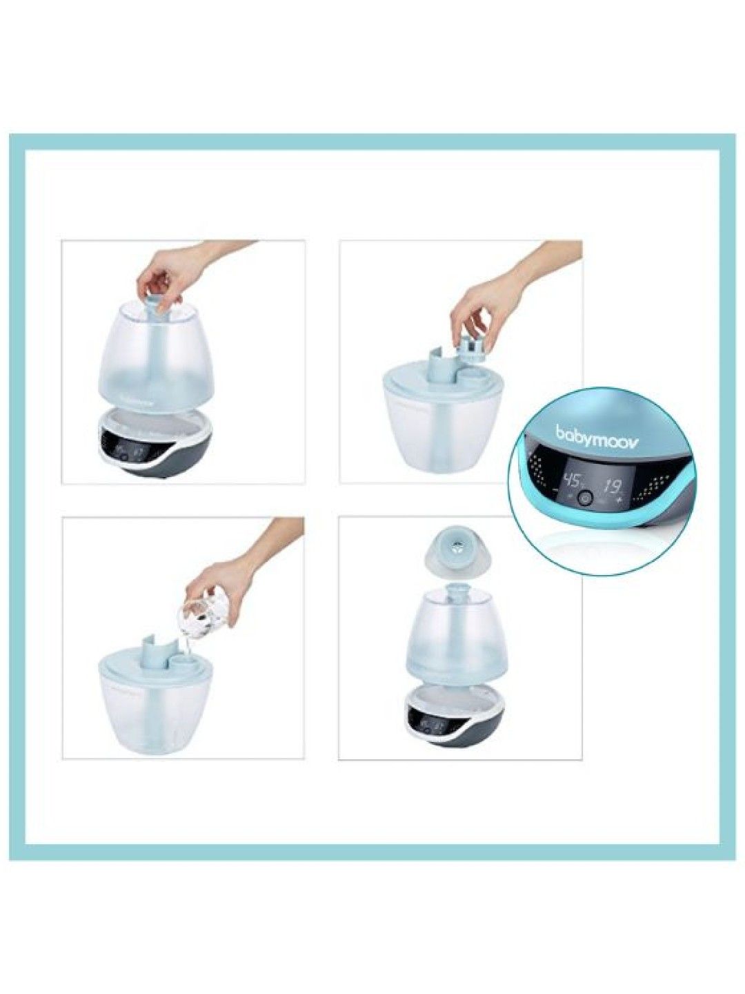 Hygro+ Programmable Cool Mist Humidifier and Diffuser