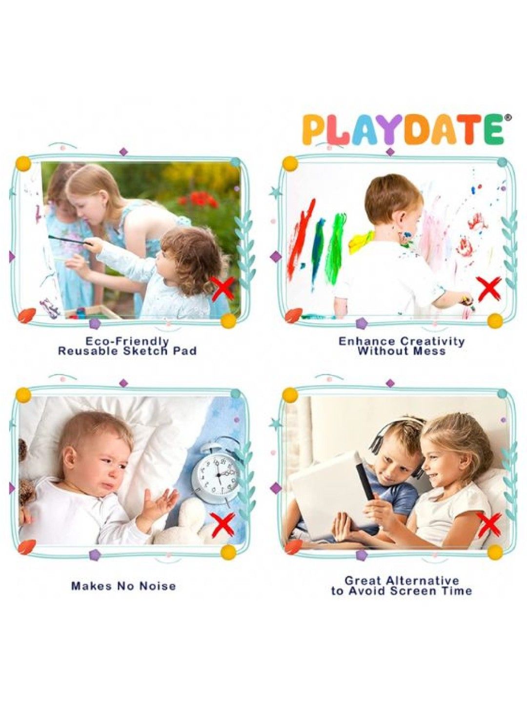 Panda Sketch Kids Writing Tablet