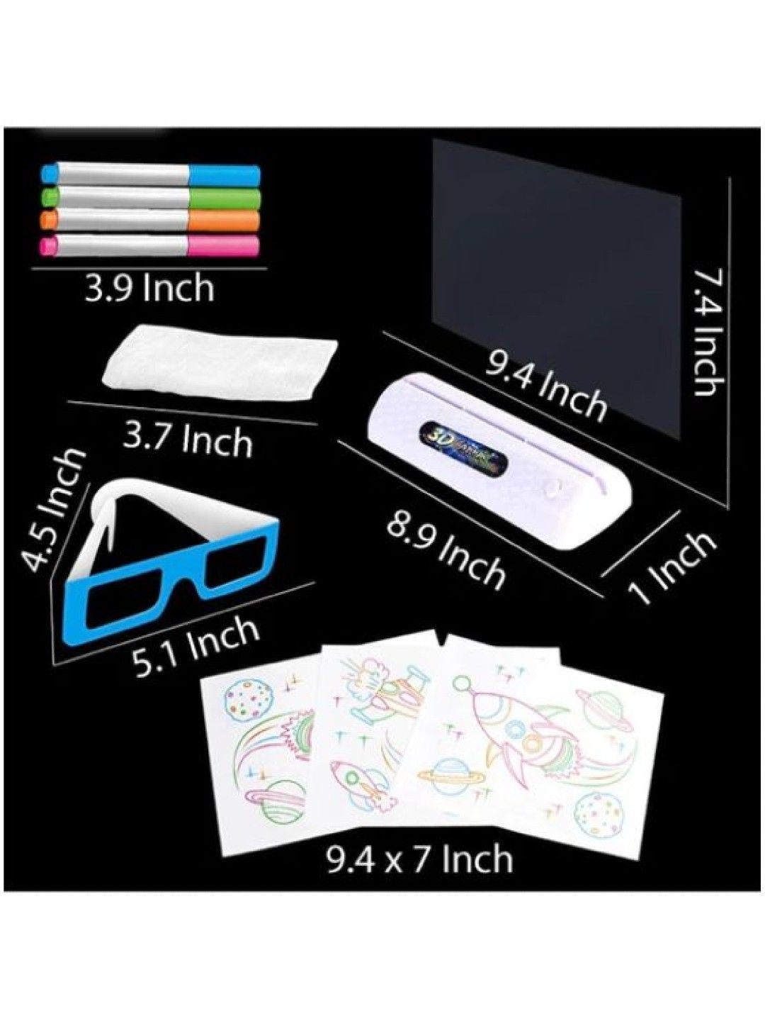 3D Magic Drawing Board