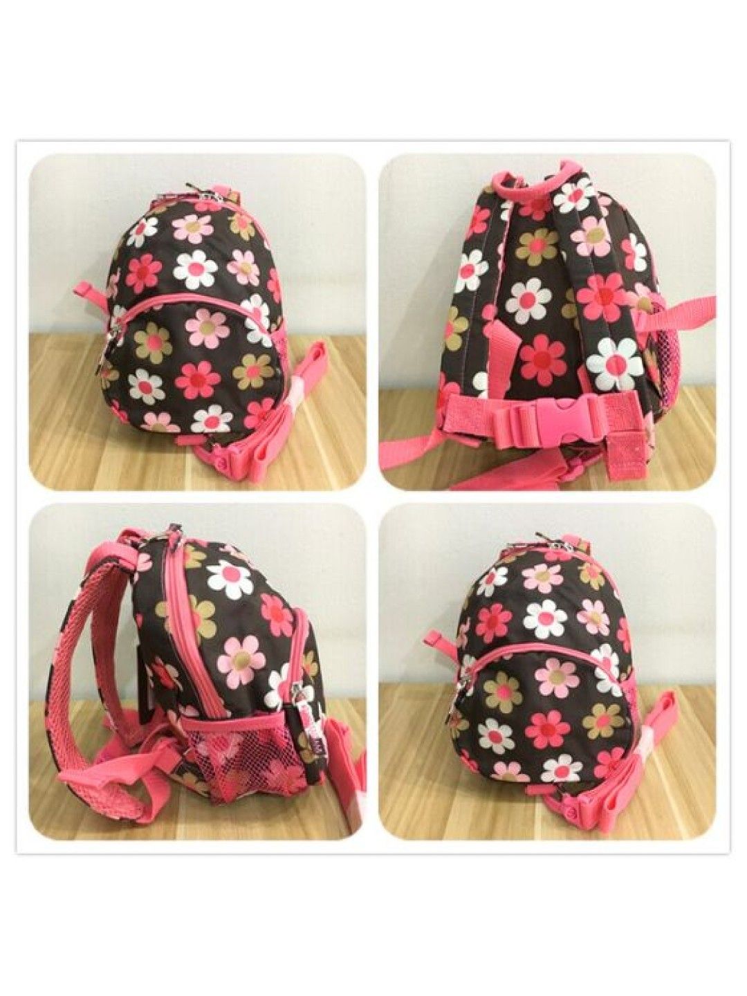 Mommy Diaper Bag Anti-Lost Baby Backpack (KB001-A/Floral)