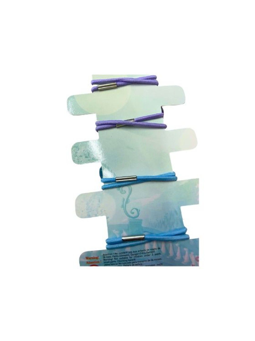 Princess Girls' Pony Tail Hair Tie Set (Belle, Rapunzel & Sleeping Beauty)