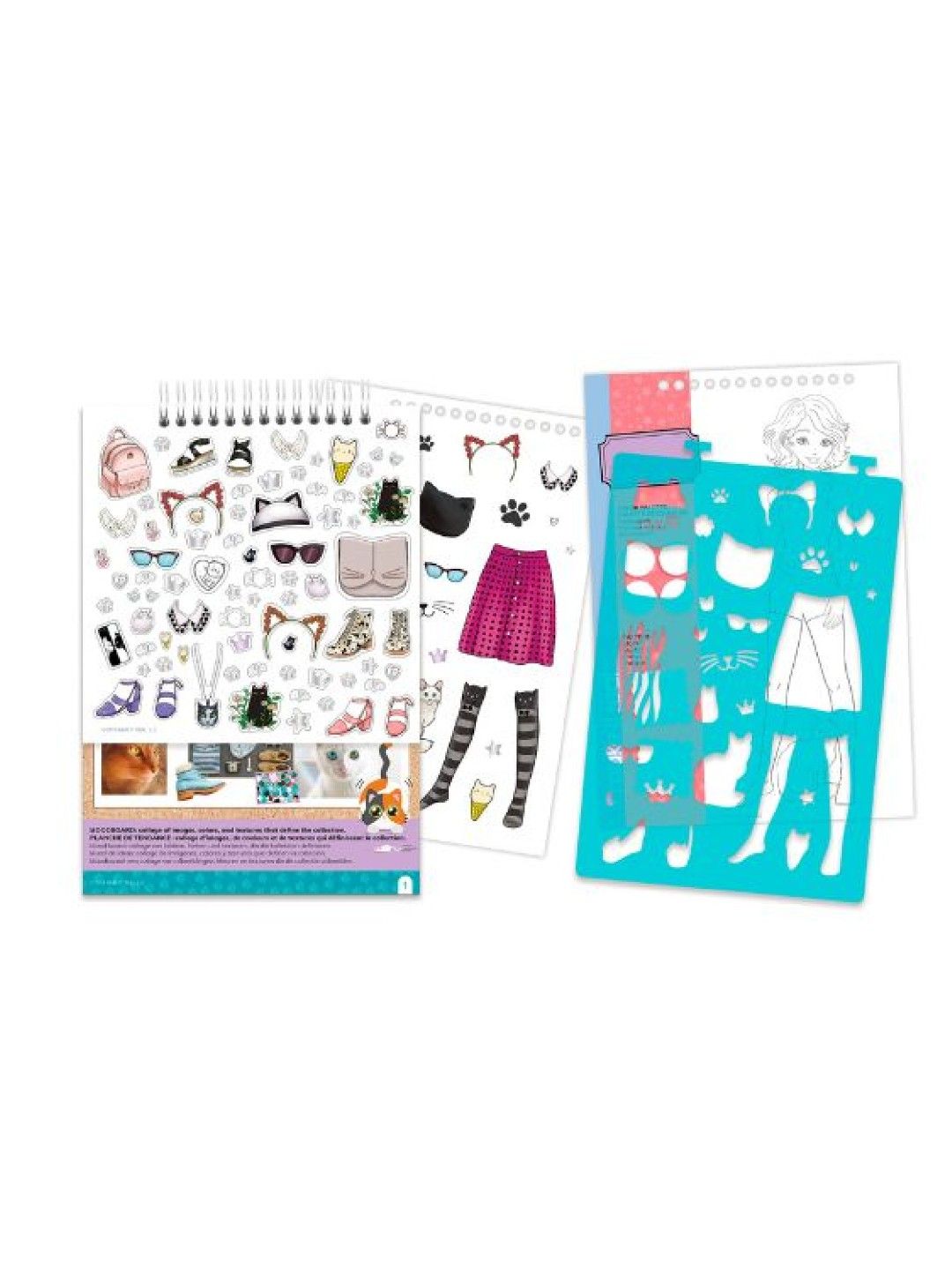 Fashion Design Sketchbook - Pretty Kitty