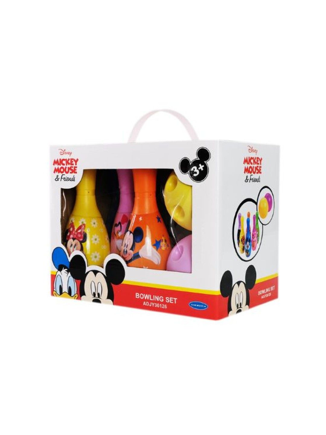 Mickey Mouse Pins & Strikes Bowling Set