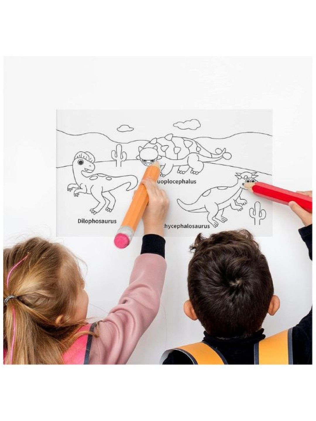 Wall Coloring Sticker