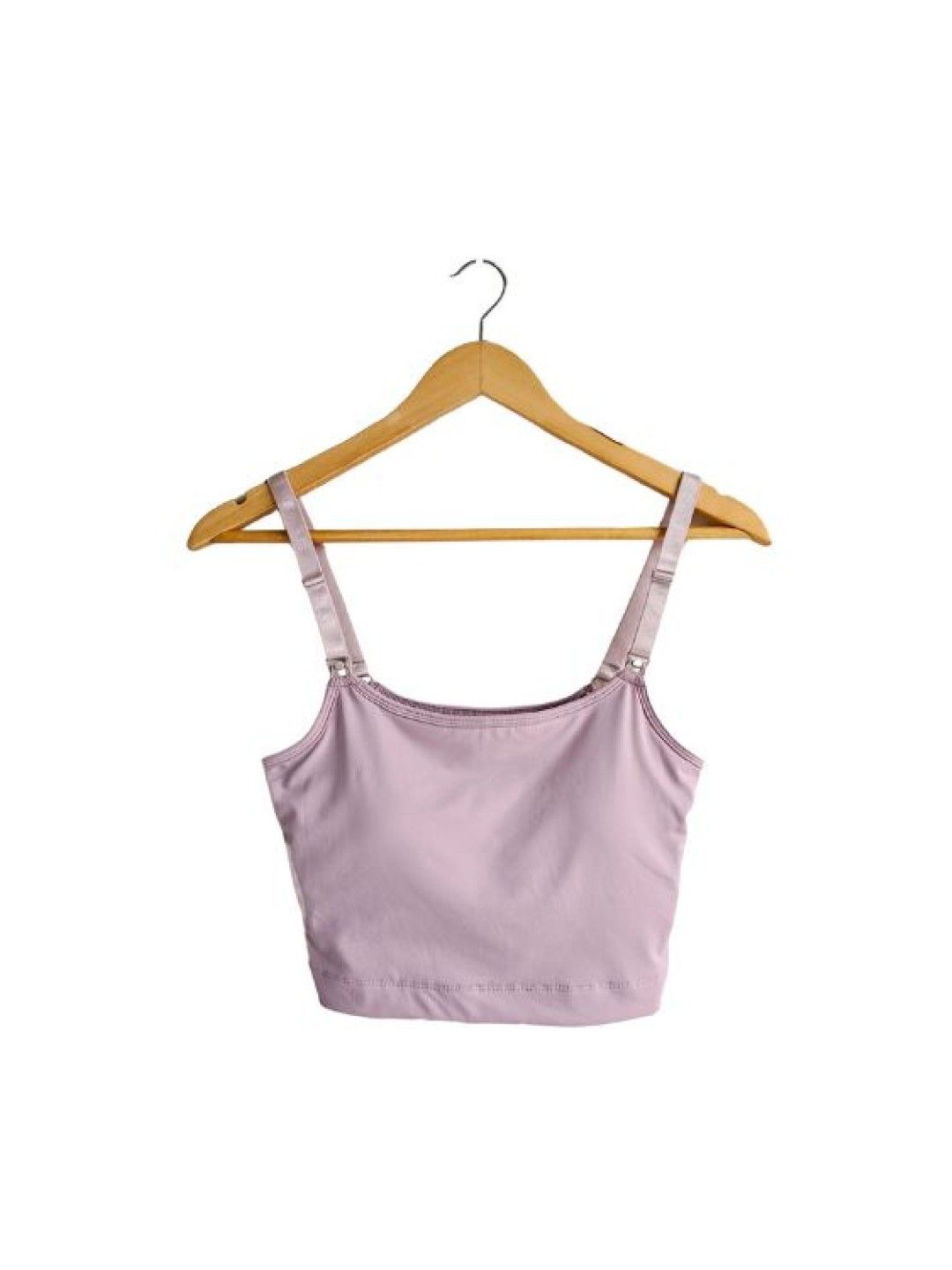 Nursing and Hands-free Pumping Cami Set of 2 (Black and Blush)