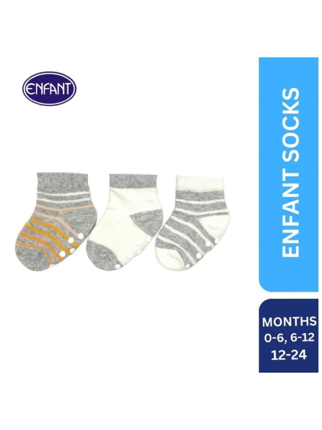 Anti-Skid Socks (3 pairs)