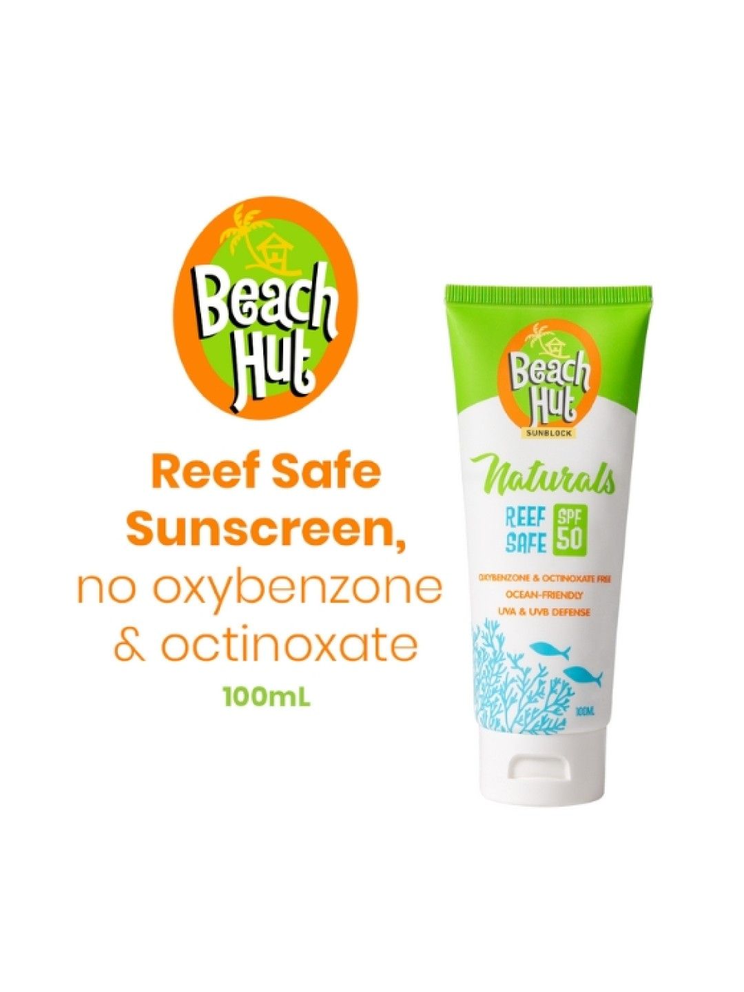 Naturals Reef-Safe SPF 50 Sunscreen Lotion (100ml)
