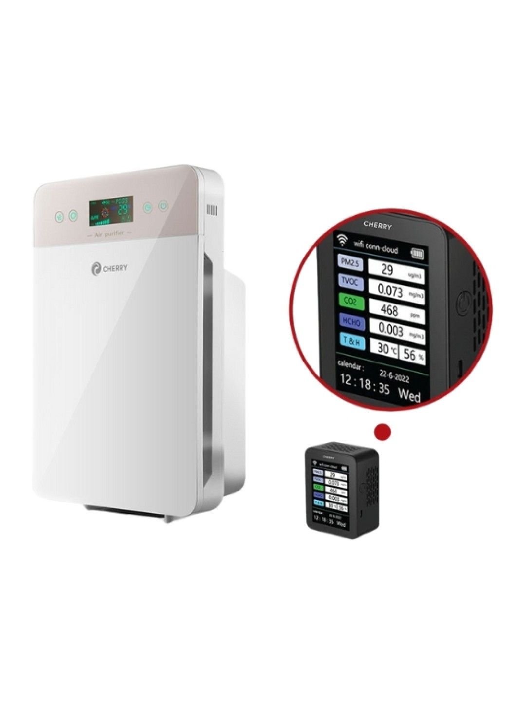 Air Purifier (AP-01) with Smart Air Quality Sensor
