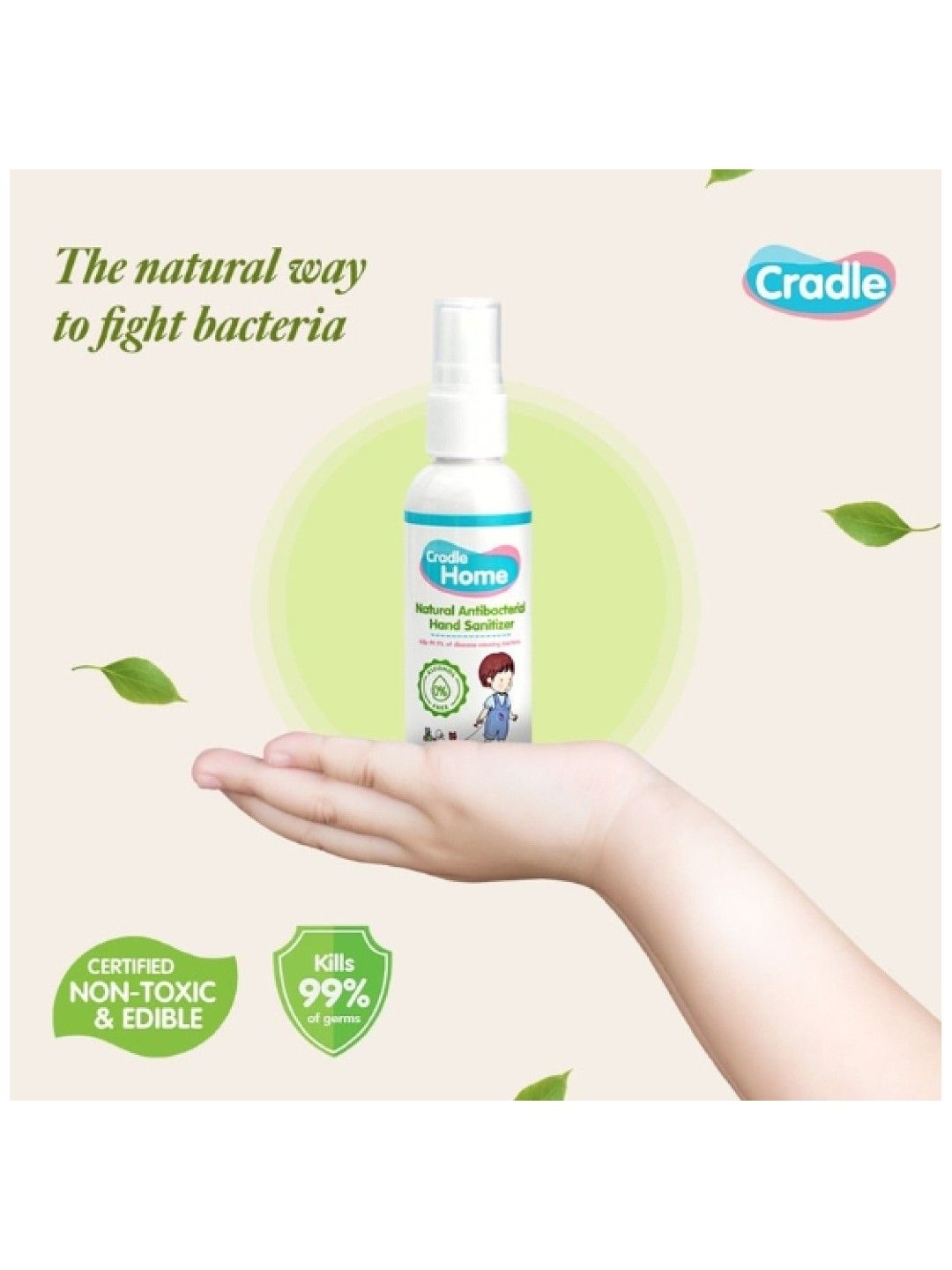 Home Natural Hand Sanitizer (50ml)