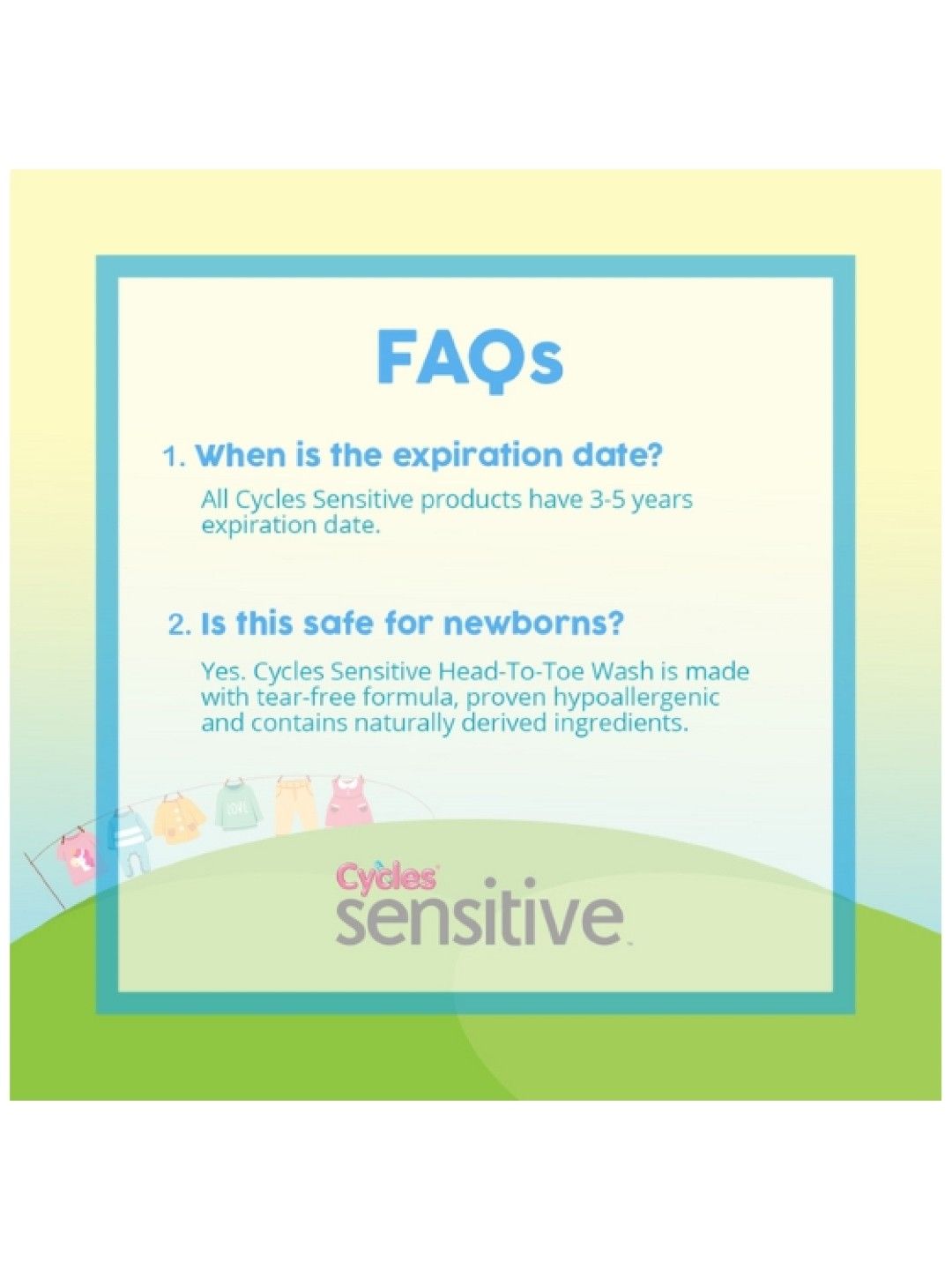 Sensitive Baby Head to Toe Wash (250ml)