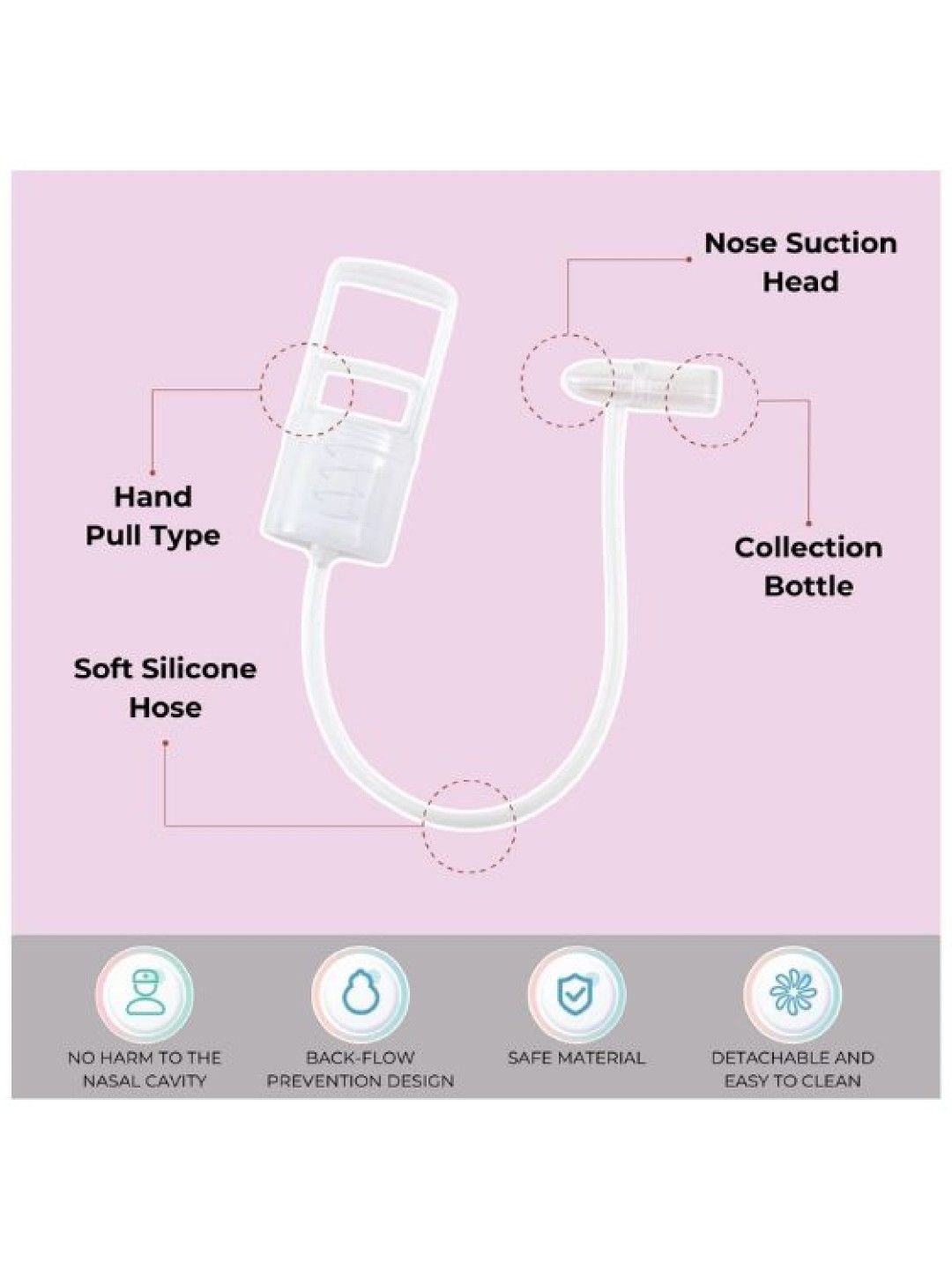 Hand-Pump Nasal Aspirator