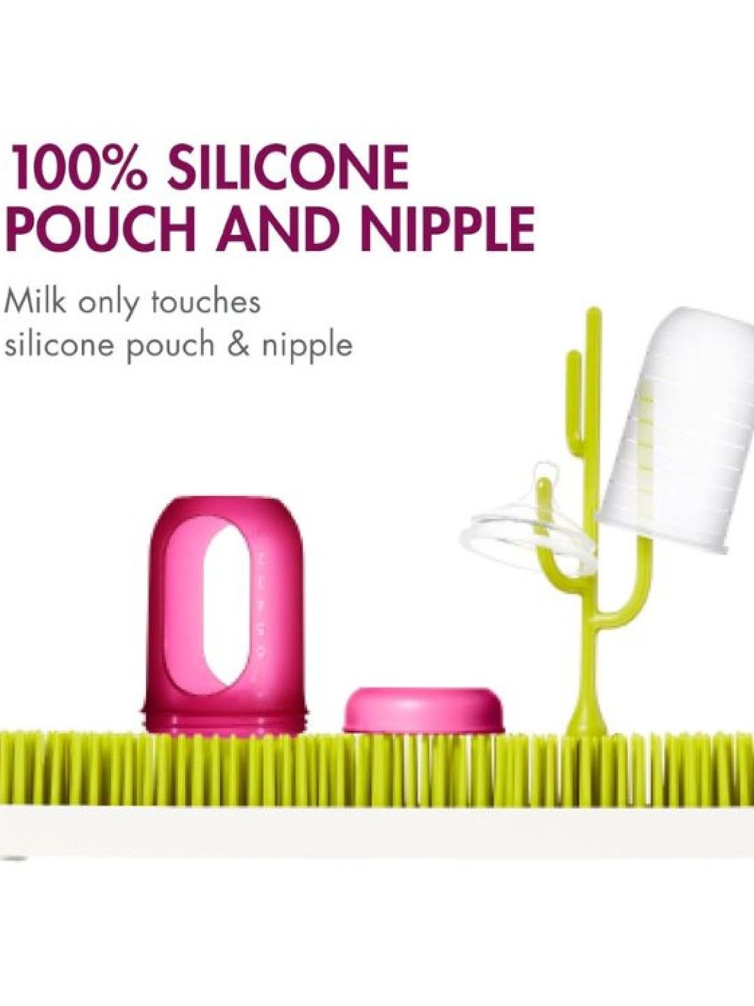 NURSH Silicone Pouch Bottle 8oz / 236ml (3-Pack)
