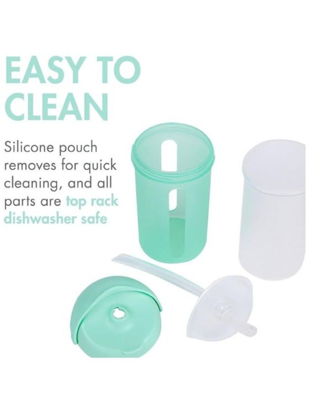 SWIG Spill Proof Silicone Straw Cup 9oz / 266ml