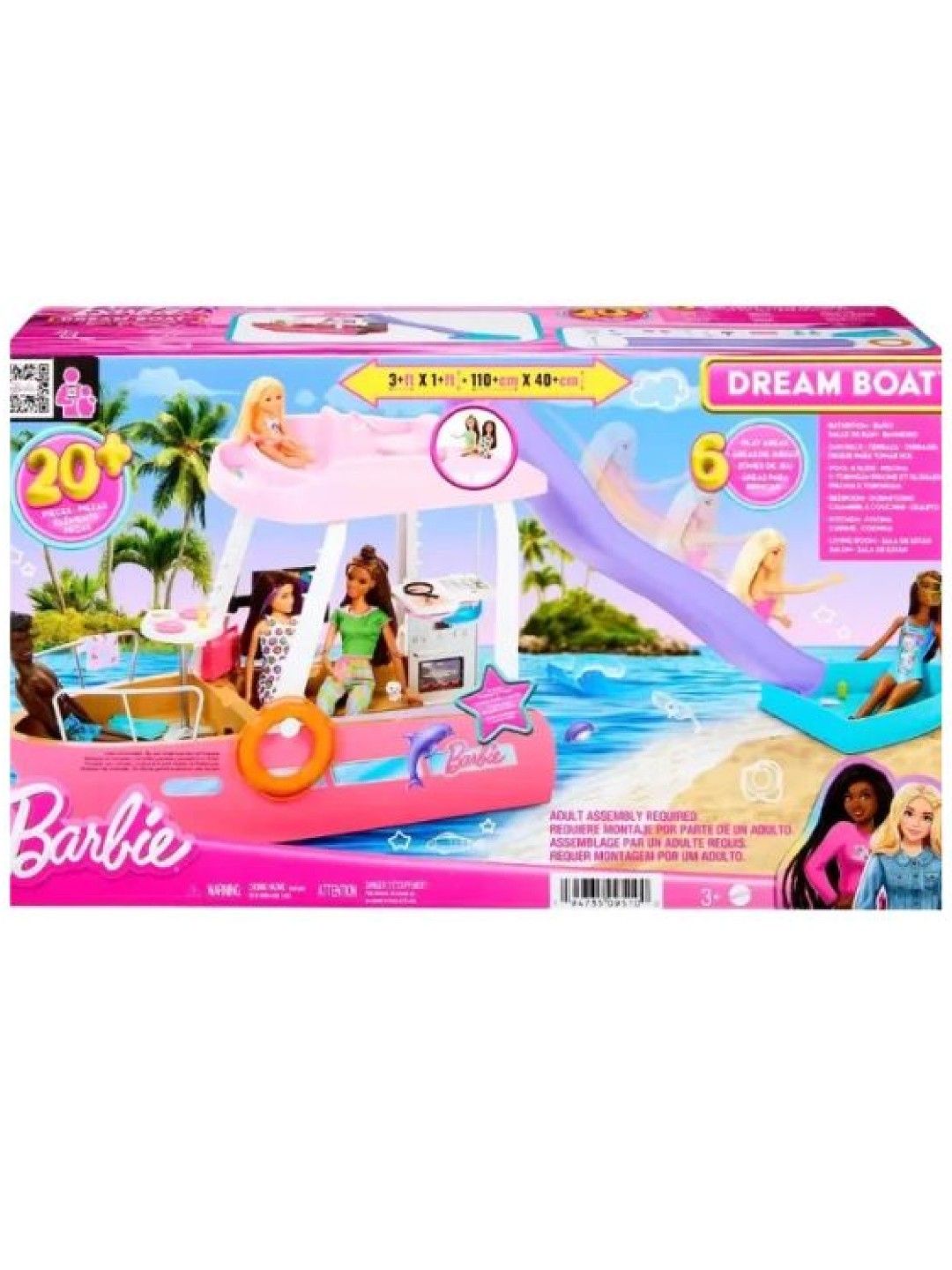 Dream Boat Playset With Pool and Slide