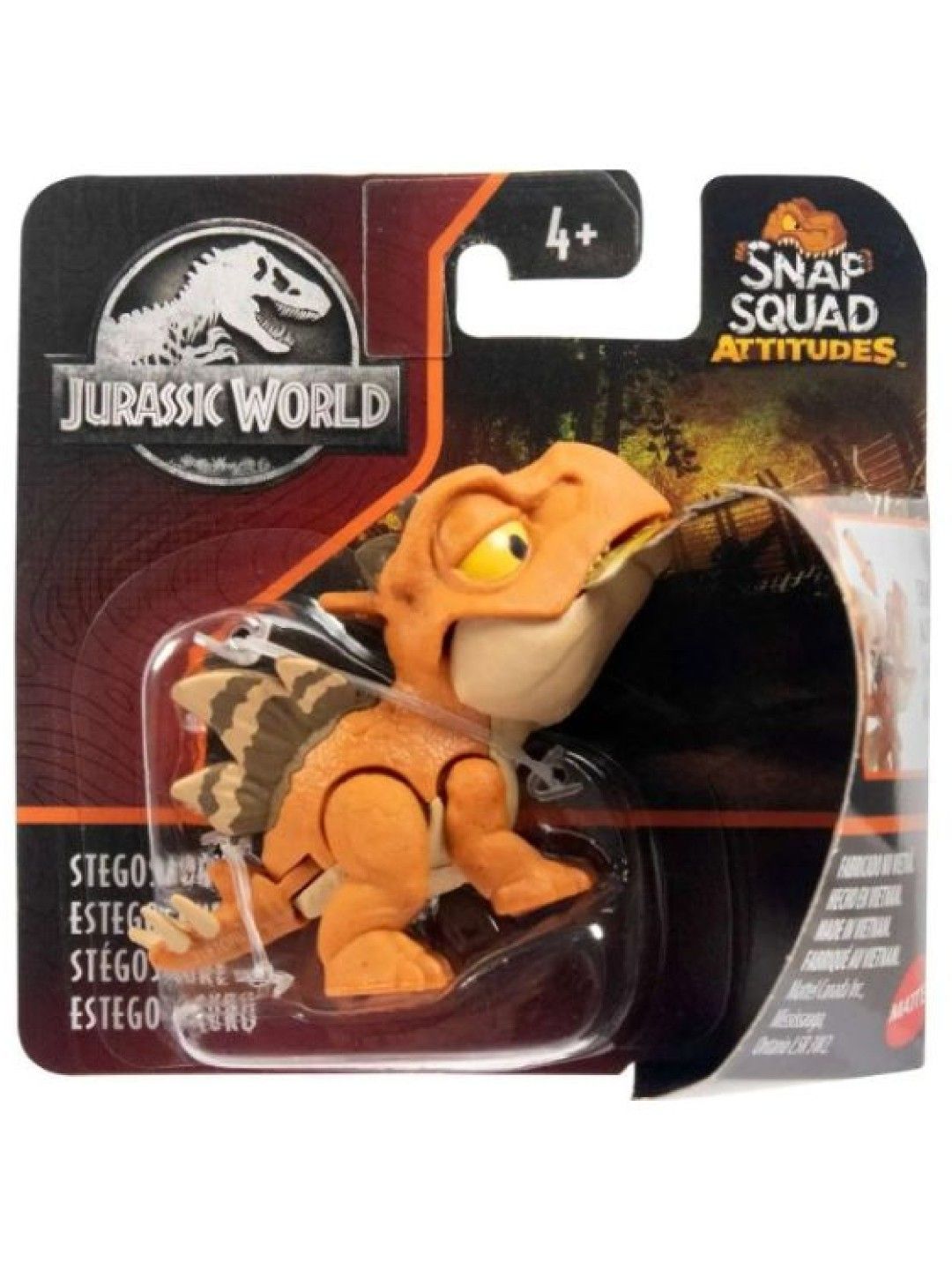 Snap Squad Attitudes Stegosaurus Dinosaur